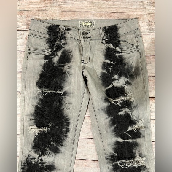 Ethanol distressed jeans size 11/12, 31 - Picture 2 of 7